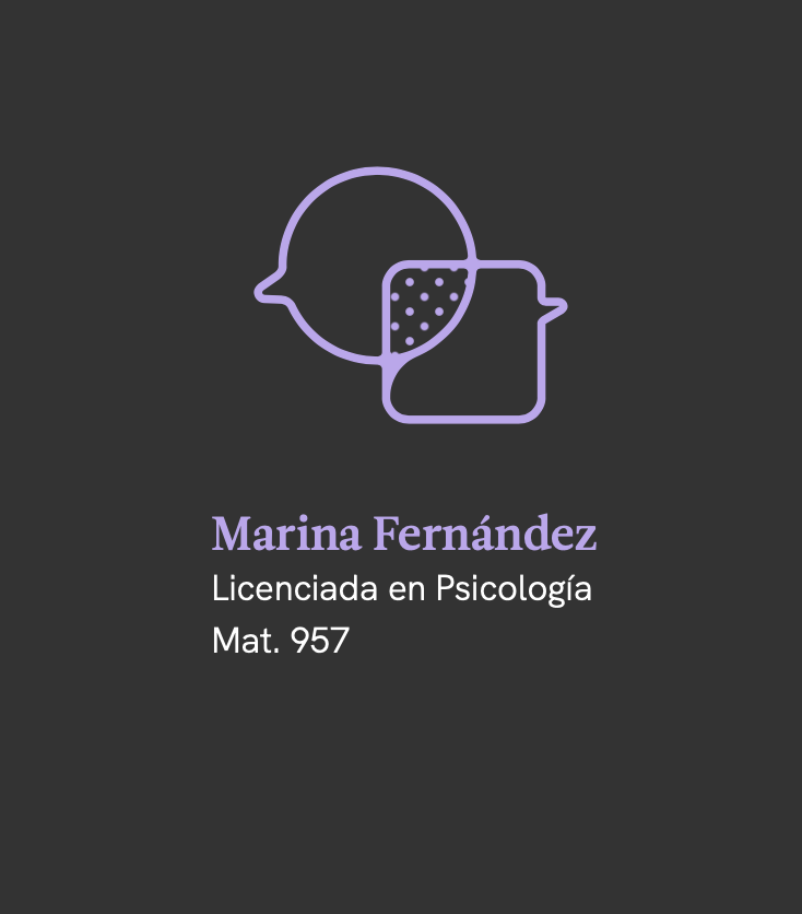 Lic. Marina Fernández — logo